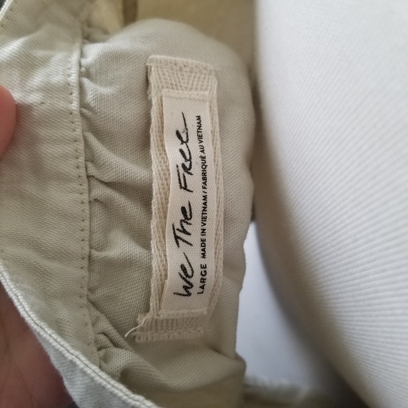 Free People 🍃 NWT Cream Cargo Tank Top - Picture 7 of 7